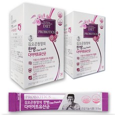 퓨어슬림 유산균 김오곤 원장의 한방 다이어트 유산균 105g 2개