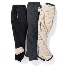 PANTS 융기모 패딩 방한 바지 방풍 등산 오토바이