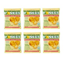 Honees 허니즈 꿀사탕 맨솔 쿨링 허니 레몬 20개입 6팩 Cough Drops Honey Lemon Menthol Cools