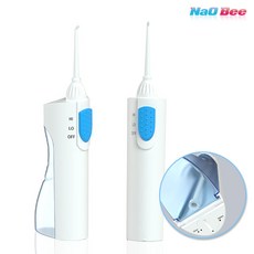 NaOBee 잇몸케어 물칫솔 물치실 구강세정기 치아세정기 [GNJ], 화이트, 1개