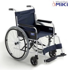수동 경량 스틸 휠체어 미키코리아 SKY-1통타이어 알루미늄, 1개