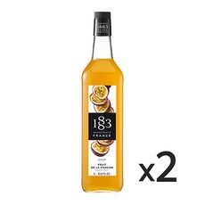 1883 패션후르츠 시럽 1000ml 2개, 1l