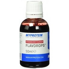 Myprotein Flavdrops 딸기 3er 팩 3x50ml, 단일상품, 단일상품