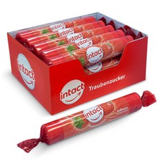 intact Glucose 인텍트 글루코스 포도당 사탕 15 x 40g 딸기 학생 운동 집중력 혈당 충전 피로 회복