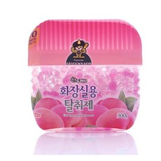 산도깨비 화장실용 탈취제 300g X 20개 1box - 피치 /냄새제거/악취제거/방향제