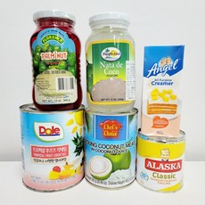 Fruits salad set 후르츠 살라드 세트, 340g, 1개