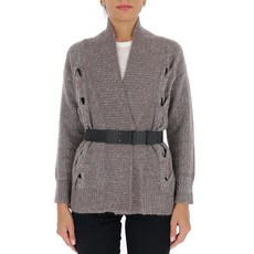 파비아나필리피 여성 가디건 Grey Wool MAD220B700F037VR2