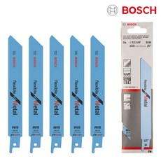 보쉬 컷소날 S922AF 150mm 1팩 5개 금속용 파이프 메탈 컷쏘
