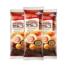 삼립 냉동 그릭슈바인 프랑크푸르터 핫도그 30봉, 85g, 30개