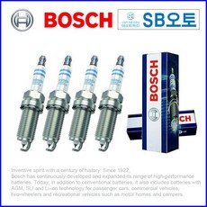 BOSCH 점화플러그 12120032137 12120032138 12120035915 12122158253, 1개
