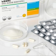뉴로글래드 스마일 우먼스 프로바이오틱스 유산균, 6박스, 30회분