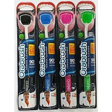 Orabrush 혀 클리너 - 브러쉬 4 개 (T1) Orabrush Tongue Cleaner - 4 Brush, 상세내용참조