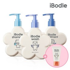 [아이보들 클린케어SET] 워시 300ml+샴푸 300ml+트리트먼트 300ml+크림 40ml