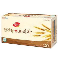 동서 한잔용 보리차 100T 1개 보리 100% 일회용 티백, 1.5g, 100개입