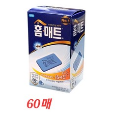 홈매트 모기향 교체용 리필 60p 1개, 60g