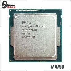 인텔 코어 i7-4790 i7 4790 3.6 GHz 쿼드 CPU 프로세서 8M 84W LGA 1150