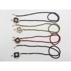 언발란스 플라워 원석 마스크(안경)스트랩