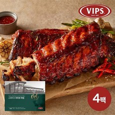[빕스] 스파이시폭립 450g 4팩, 4개