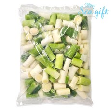 [씨기프트]절단대파 1kg 냉동 간편야채 육수용 꼬치용, 1개