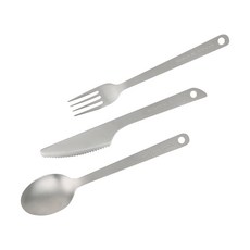 미니멀웍스 미니멀웍스 티타늄 커트러리 세트 1+1 -