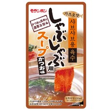 모란봉 가츠오맛 샤브샤브용육수 100ml, 1개, 1개