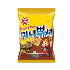 오뚜기 미니뿌셔 불고기맛, 55g, 6개