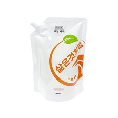 보다조은 삶은것처럼 시즌3 주방세제 살균 과일 채소 세척 젖병세정제 리필, 1개, 600ml