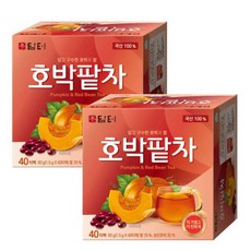 담터 호박팥차, 1.5g, 40개입, 2개