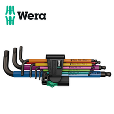 베라 WERA 컬러 육각렌치세트 950 SPKL WERA 컬러그립 육각볼 L렌치세트 9PCS, 9개