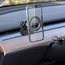 테슬라 핸드폰 거치대 맥세이프 모델3 모델Y 대시보드 송풍구 고정 마운트