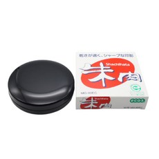 사치하타 인주 shachihata 고급 일본 부동산 법무사 도장인주, MG-90EC, 1개