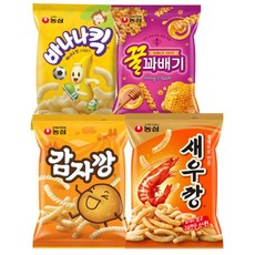 농심 핵맛탱 새꿀바감(255gx1) 탕비실 사무실 손님접대 아이들 청소년 간식