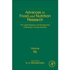 (영문도서) The Latest Research and Development of Minerals in Human Nutrition 96 Hardcover, Academic Press, English, 9780128206485