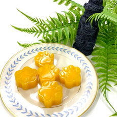 Made in JEJU 단호박 치즈 양갱 강아지 수제간식 특식, 1개