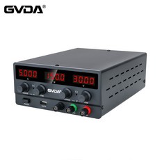 GVDA DC 30V 10A 파워서플라이 직류 전원 공급장치 공급기 60V 5A, 30V 5A 150W, 흰색, 1개