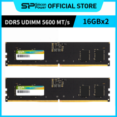 실리콘파워 Silicon Power DDR5-5600 CL46 PC5-44800 데스크탑 메모리 램, 16GB, 2개