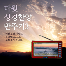 전자성경 다윗 성경찬양반주기 7인치 (32G)
