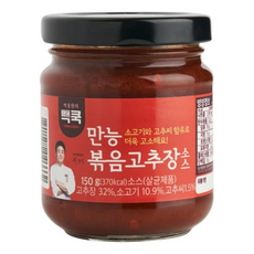 백쿡 만능 볶음고추장 소스, 150g, 12개