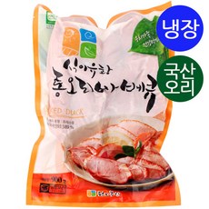 천지농산 유황통오리훈제 900g, 2개