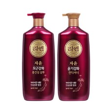 리엔 자윤(모근강화 중건성 샴푸 950ml+윤기강화 컨디셔너 950ml), 1세트