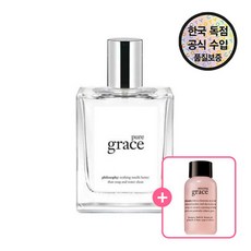 [필로소피] [공식수입원] 퓨어 그레이스 프레그런스 EDT 60ML (+어메이징그레이스 샤워젤 30ML 증정), 1개