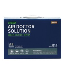 [이화 ] AIRDOCTOR 에어닥터 항균액 5L 정품리필 항균액 초미세먼지 항균액 바이러스 냄새제거 초미세먼지 2개월사용, 1개