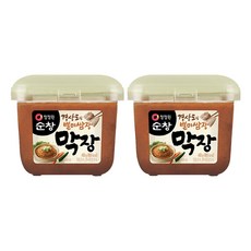 청정원 경상도식 별미쌈장 막장 450g 2개, 청정원 경상도식 별미쌈장 막장, 450g, 2개