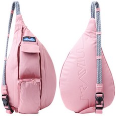 ﻿카부 KAVU 미니 로프 슬링 Pink Clay 캐주얼 여행용 매신저 힙색 아웃도어 학생 어깨 가방