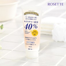 [사은품증정] ROSETTE 로제트 40% 콜라겐 일본폼클렌징 2023년11월최신제조 수입정품판매, 1개, 168g