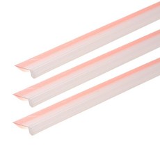 다온 4중날 투명 틈막이 현관형 32mm x 1m, 3개