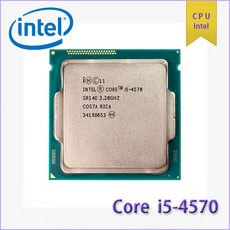 중고 CPU Intel Core i5-4570 인텔코어 i5-4570 프로세서, 단일상품