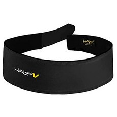 Halo Headbands 벨크로 브랜드 조정식 고정 장치가 있는 헤일로 헤드밴드 후광 v - 스웨트밴드 PROD790000, BLACK