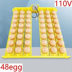 계란 인큐베이터 부화기턴 트레이 오리 기타 가금류 부화기자동으로 부화 장비, 3. 48egg 110V, 1개