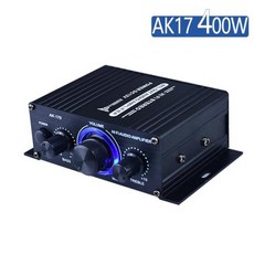 블루트스 앰프 AK380 800W 블루투스 하이파이 오디오 가라오케 홈 시어터 2 채널 파워 클래스 D USB SD AUX 신제품, 3.AK170 400W 12V, 없음